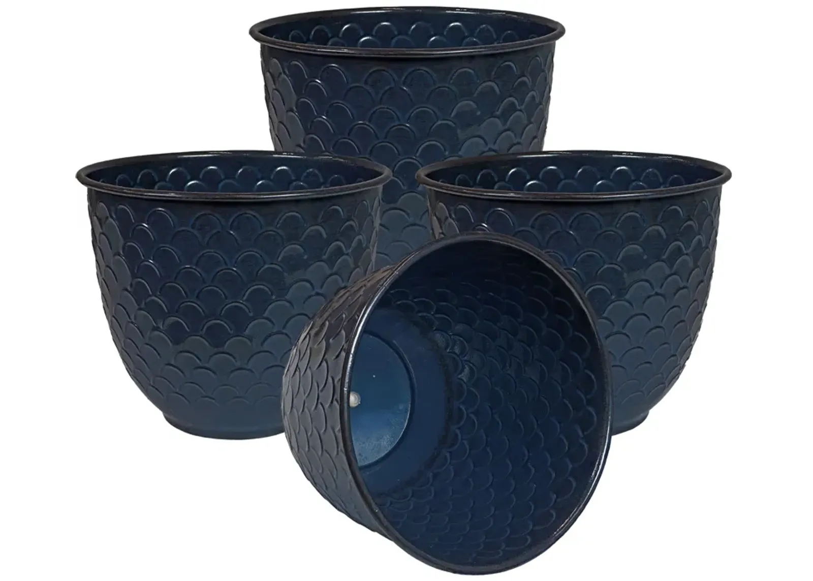 Dinah Metal Outdoor Planter Set of 4