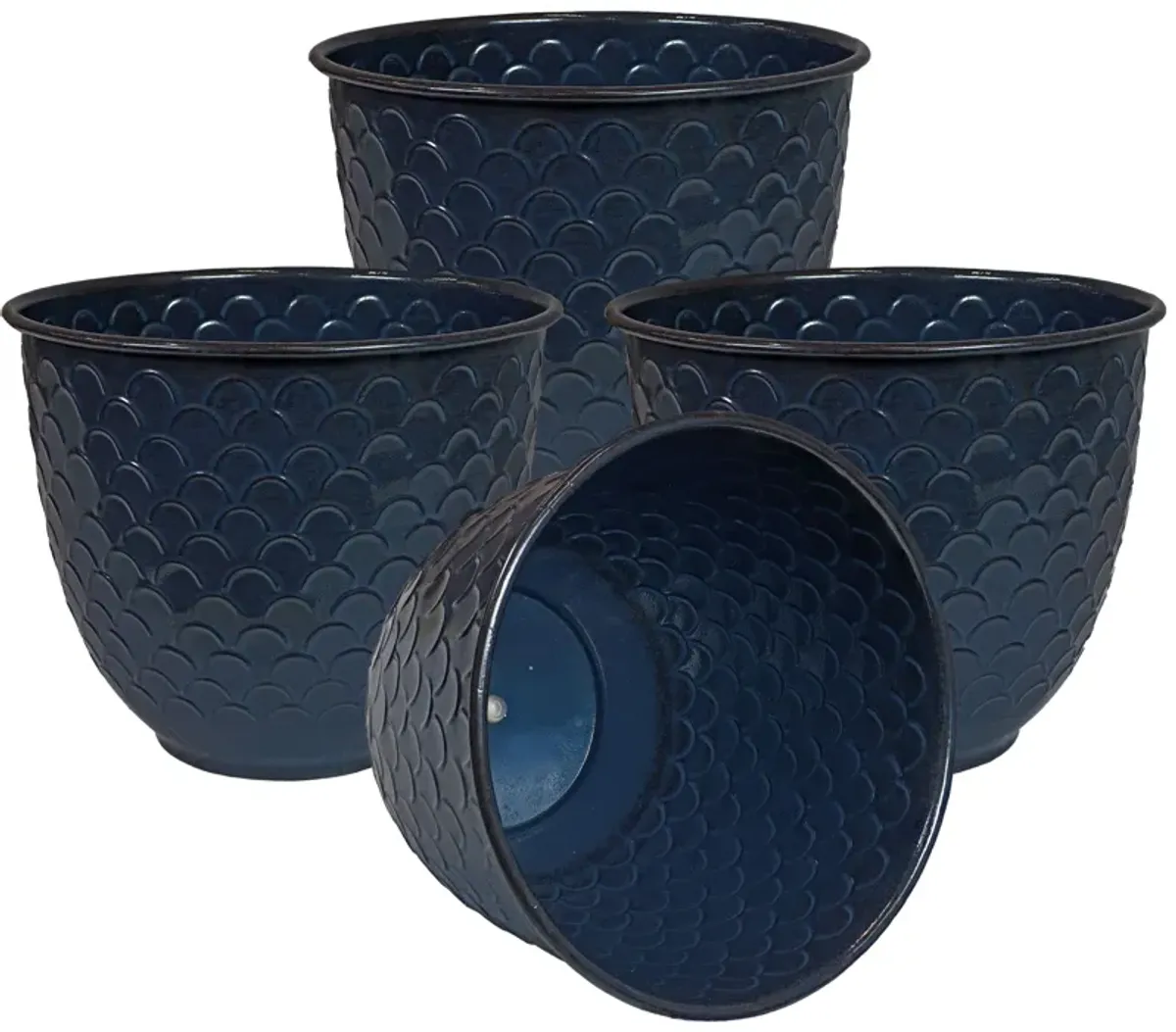 Dinah Metal Outdoor Planter Set of 4