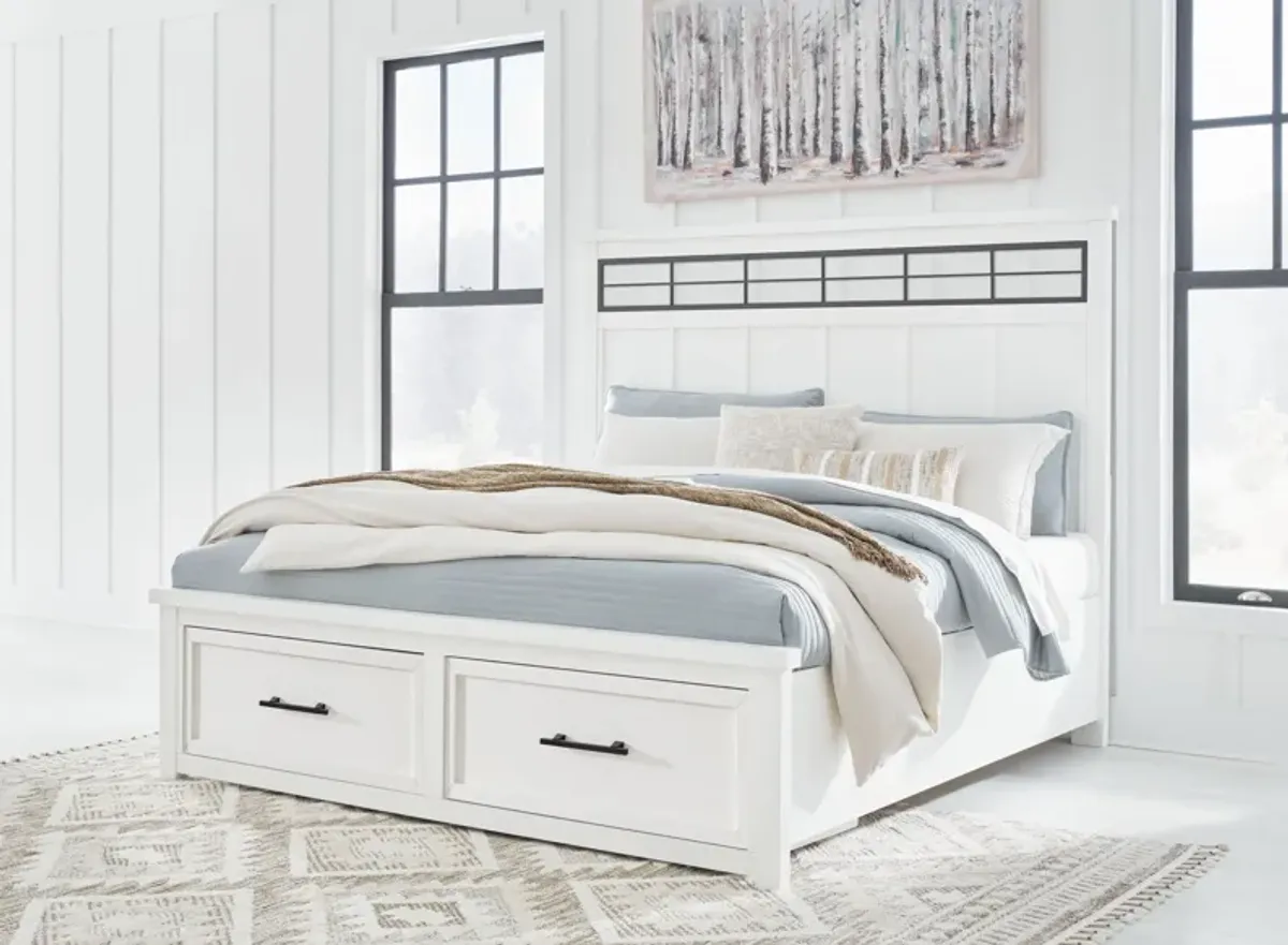 Ashbryn King Panel Storage Bed