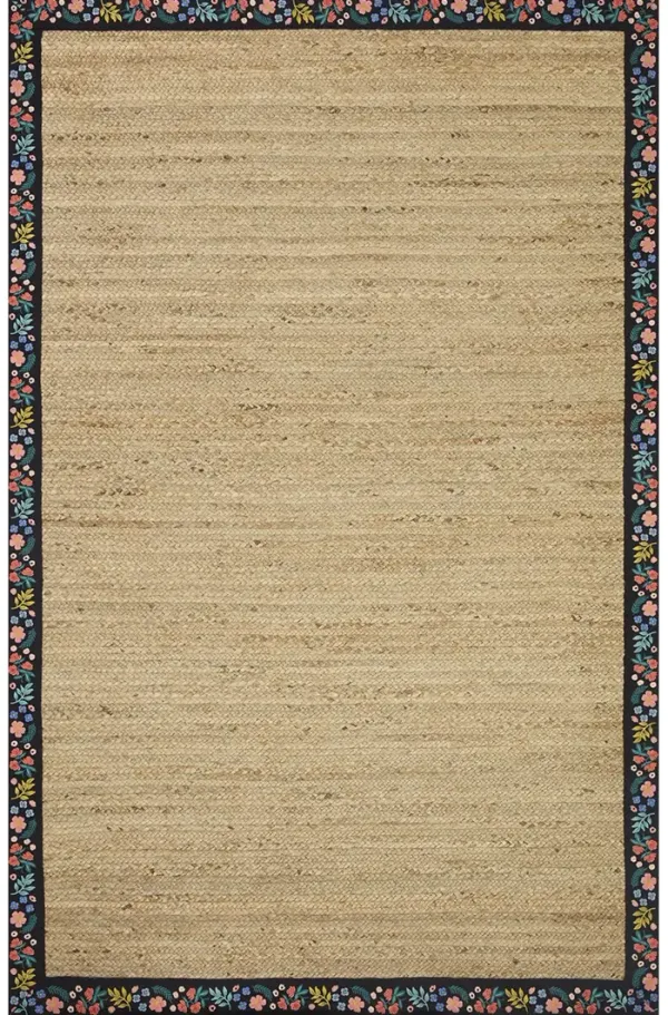 Costa COS01 Natural/Black 5' x 7'6" Rug