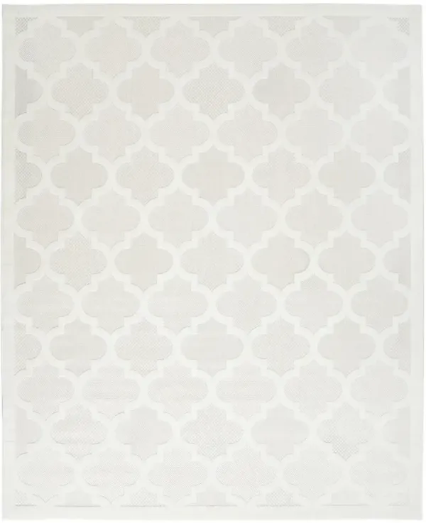Easy Care NES01 Ivory/White 7' x 10' Rug
