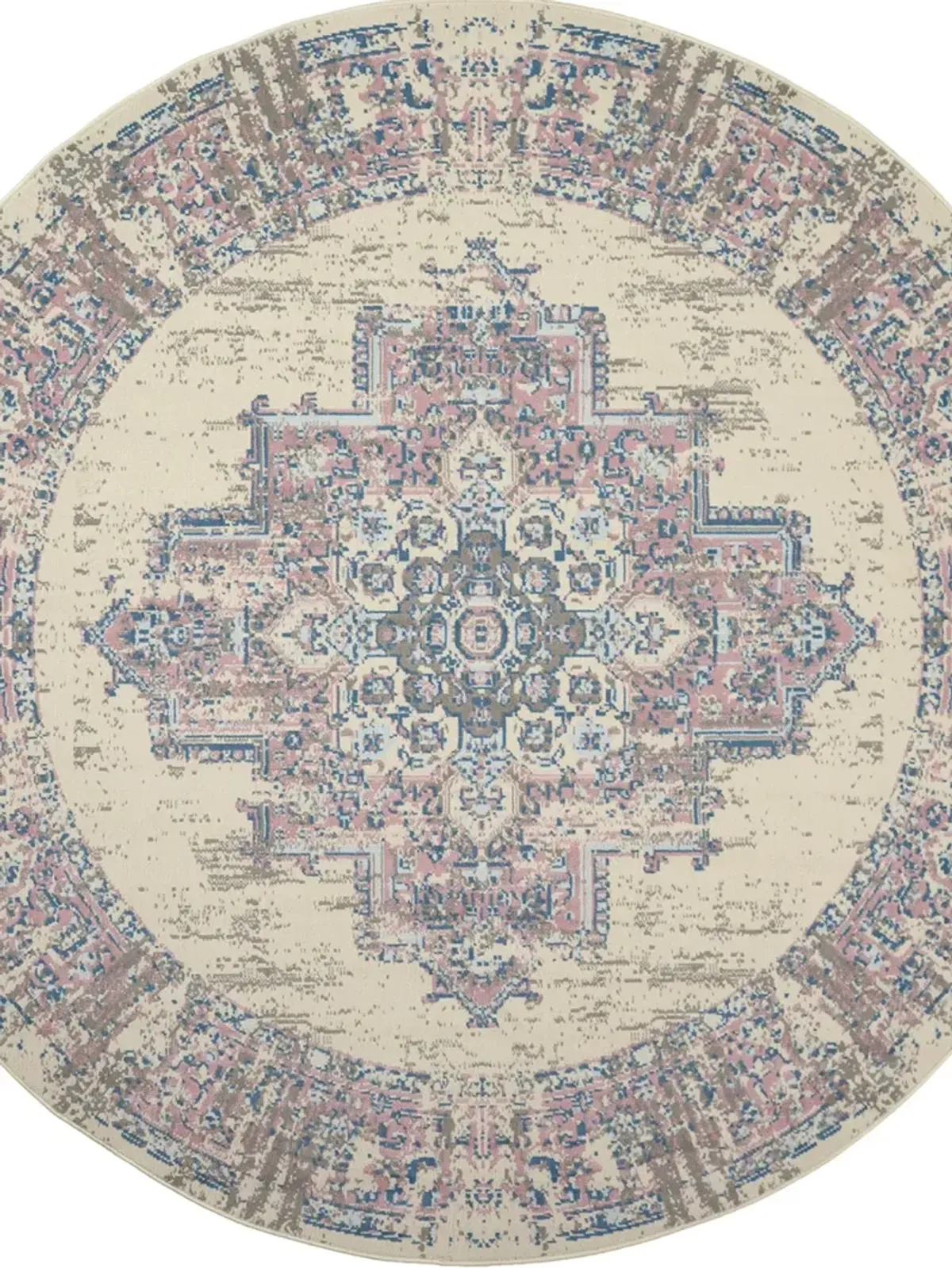 Grafix GRF14 Ivory/Pink 8'6" x 12' Rug