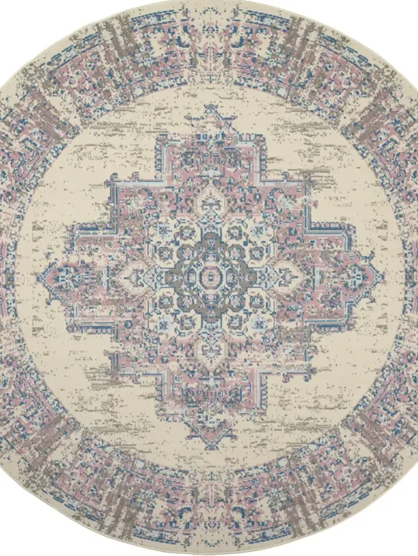 Grafix GRF14 Ivory/Pink 8'6" x 12' Rug