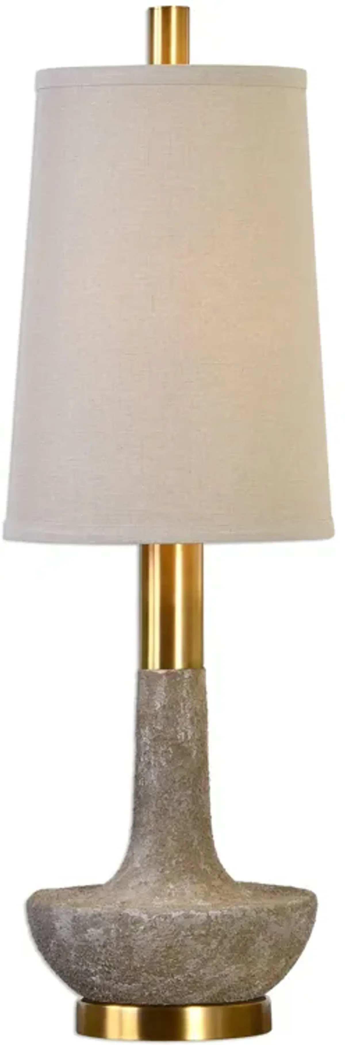 Uttermost Volongo Stone Ivory Buffet Lamp