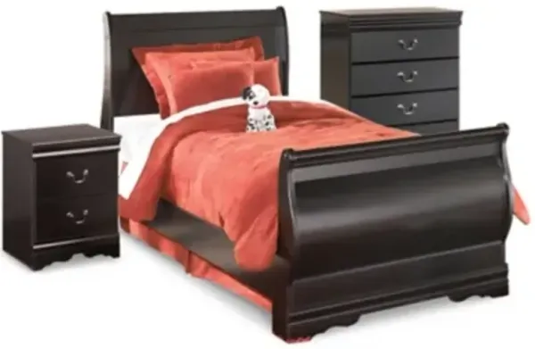 Huey Vineyard Twin Sleigh Bed Set