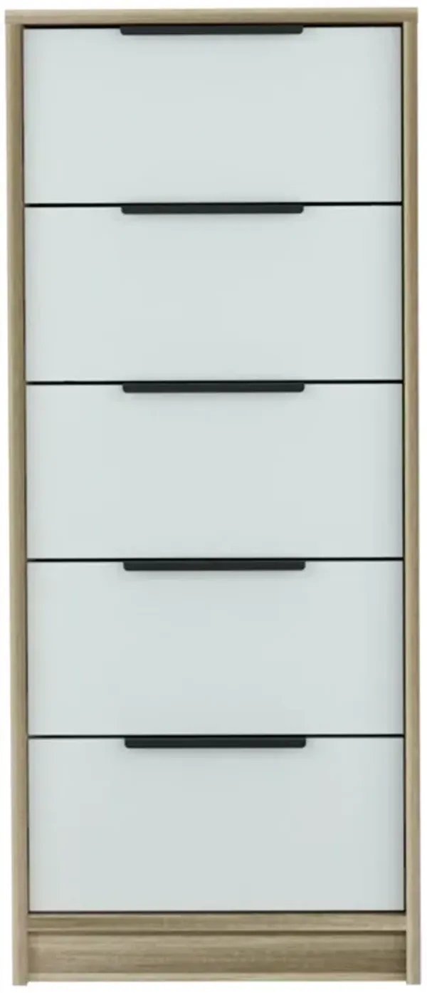 Five Drawer Chest with Ample Storage for Bedroom or Living Room