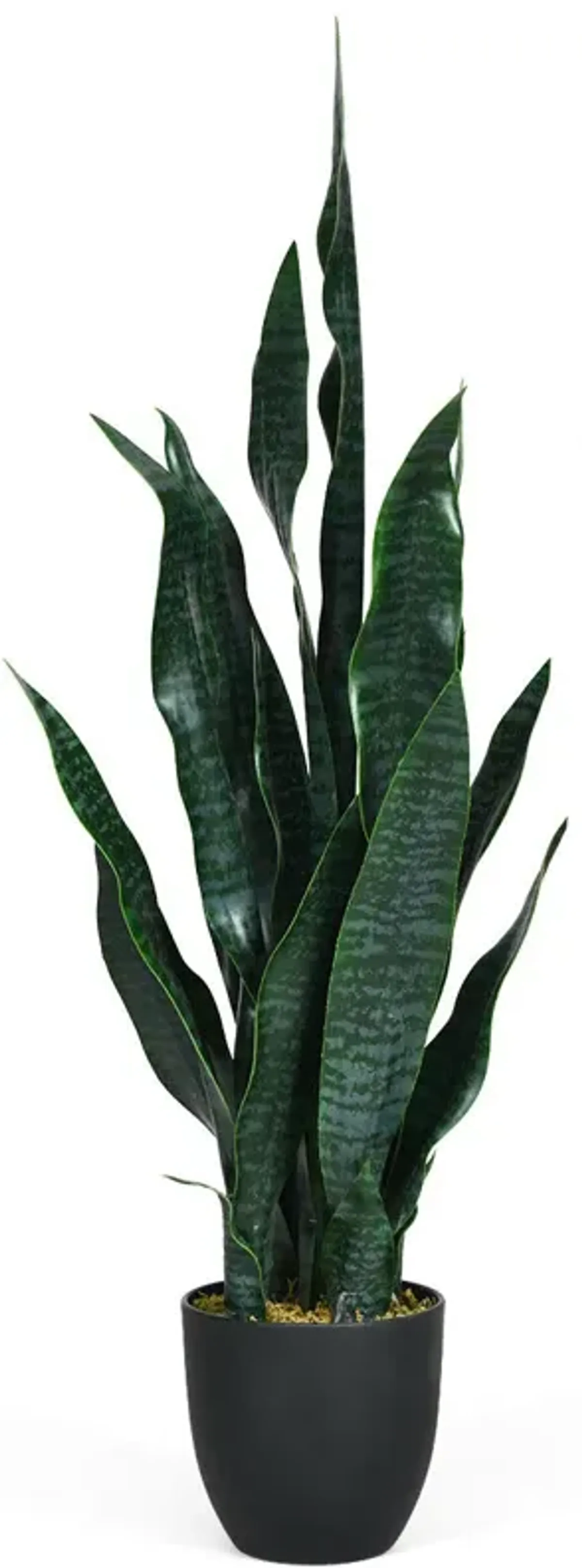 35.5 Inch Indoor-Outdoor Decoration Fake Artificial Snake Plant