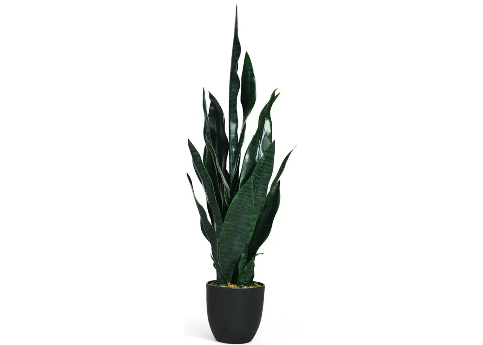 35.5 Inch Indoor-Outdoor Decoration Fake Artificial Snake Plant