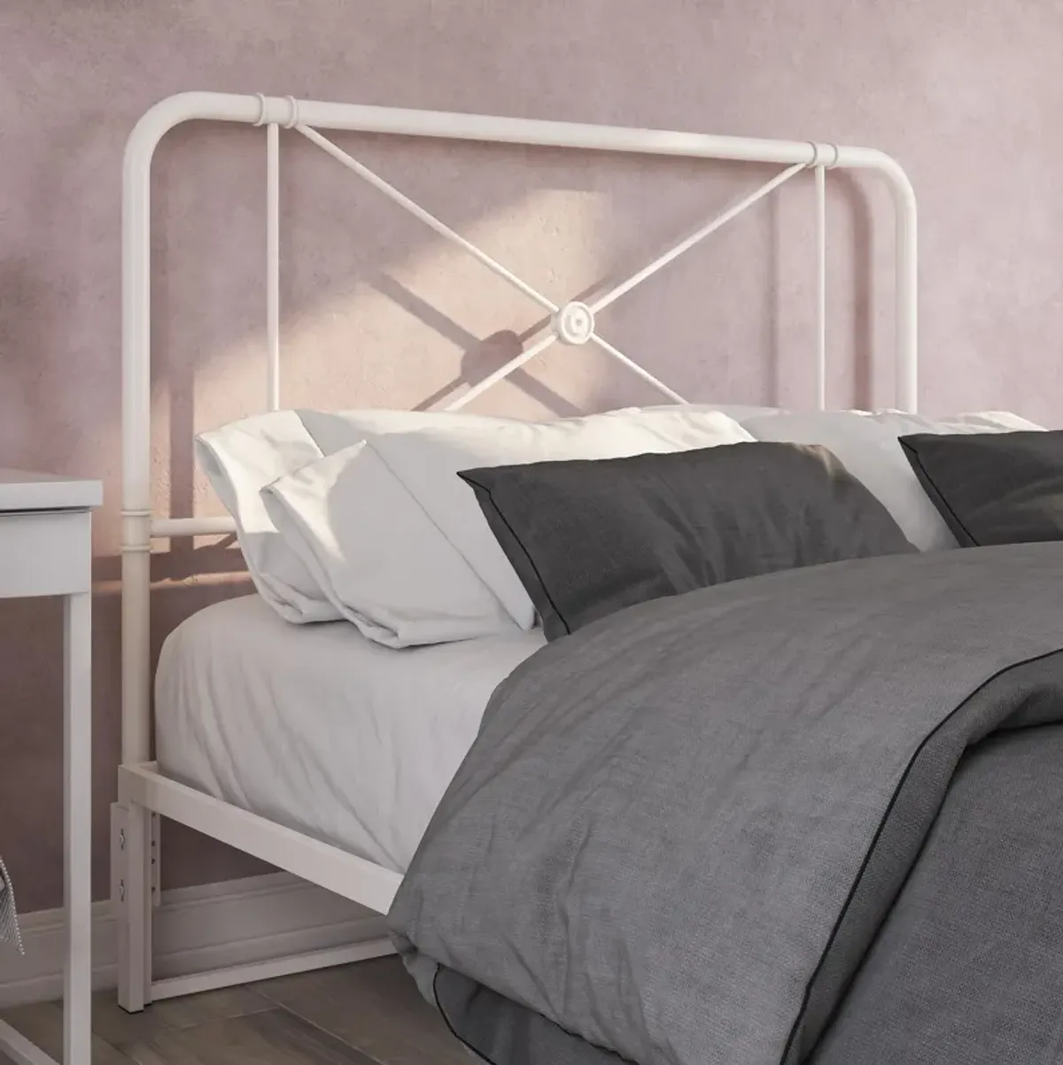 Allysa Metal Headboard