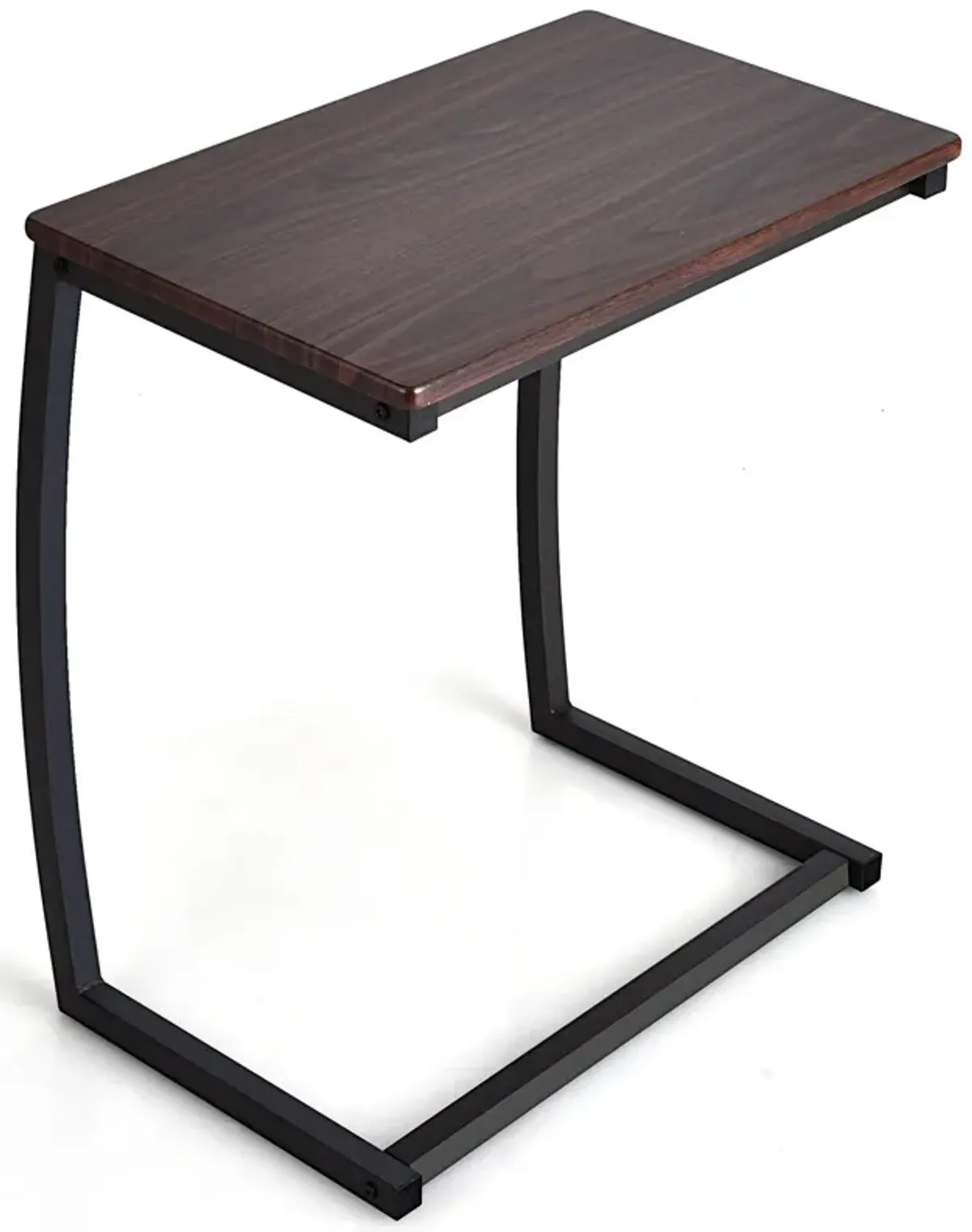 Steel Frame C-shaped Sofa Side End Table-Coffee