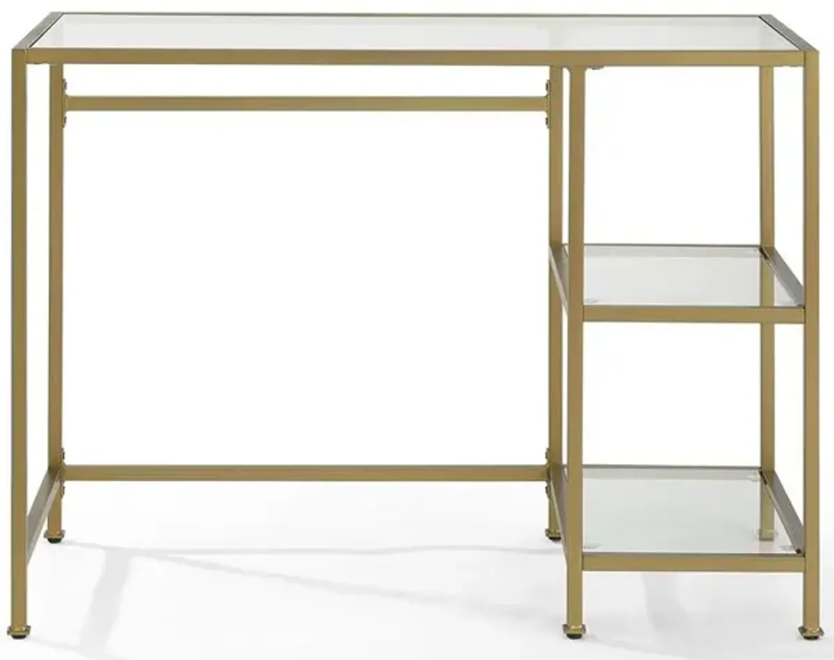 Aimee Desk Soft Gold