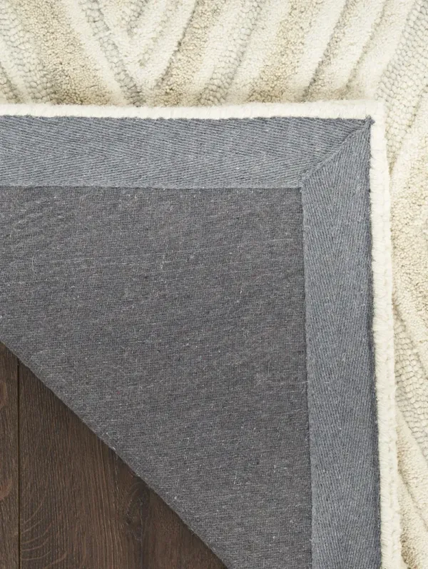 Graceful GRU03 Ivory 7'9" x 9'9" Rug