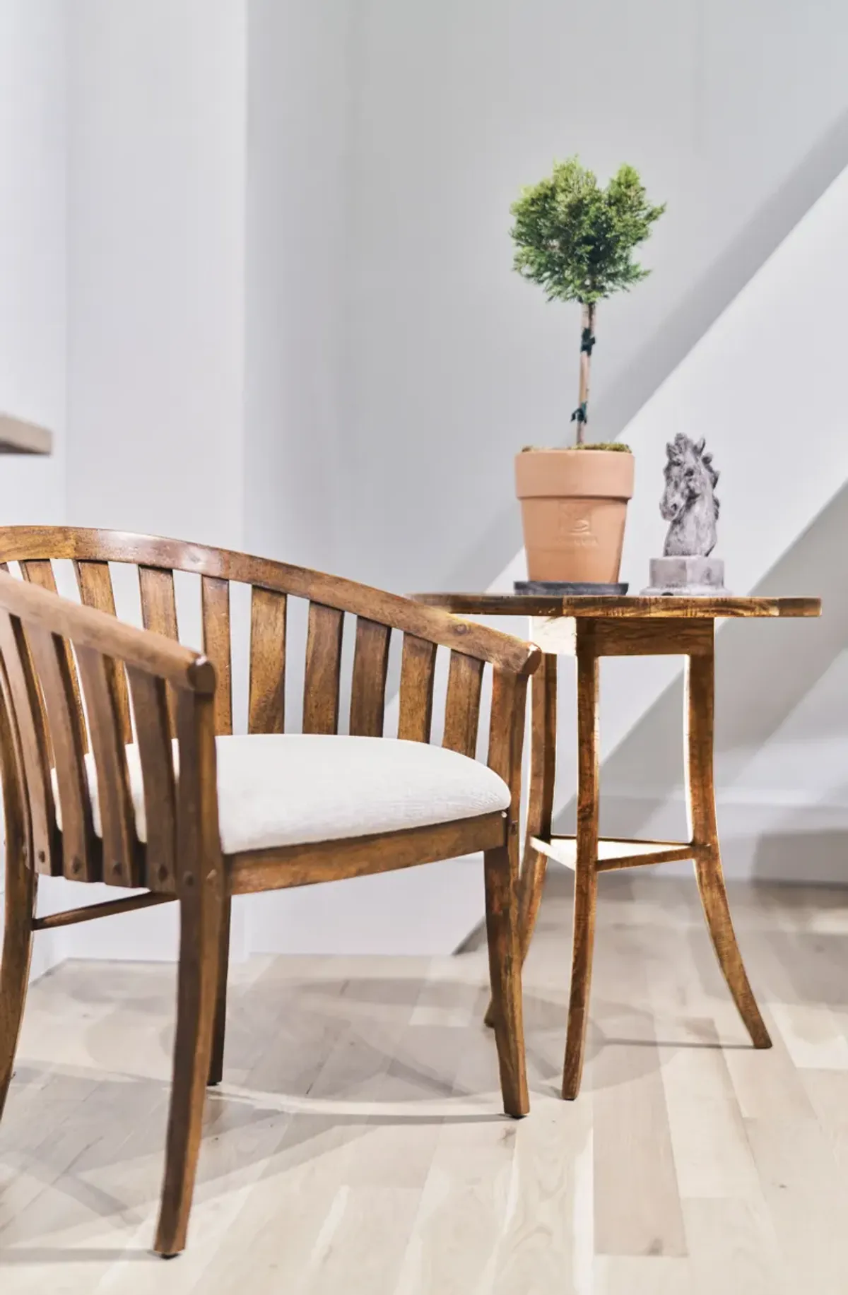 Medium Driftwood Tub Arm Chair