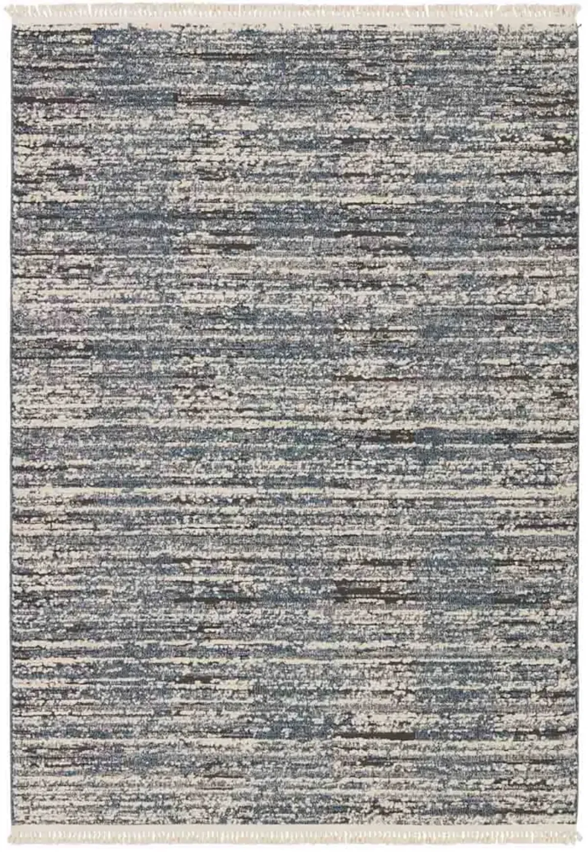 Lore Duna Blue 3' x 8' Runner Rug