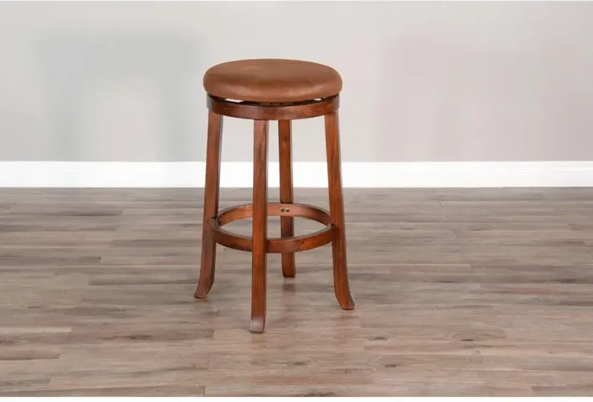 Sunny Designs Bar Swivel Stool, Cushion Seat