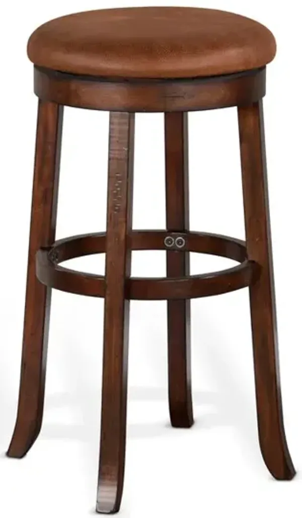 Sunny Designs Bar Swivel Stool, Cushion Seat