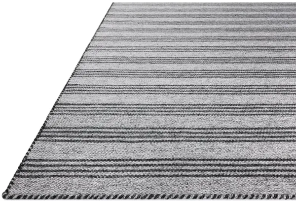 Charlie Dove/Charcoal 2'3" x 3'9" Accent Rug by Magnolia Home by Joanna Gaines x Loloi