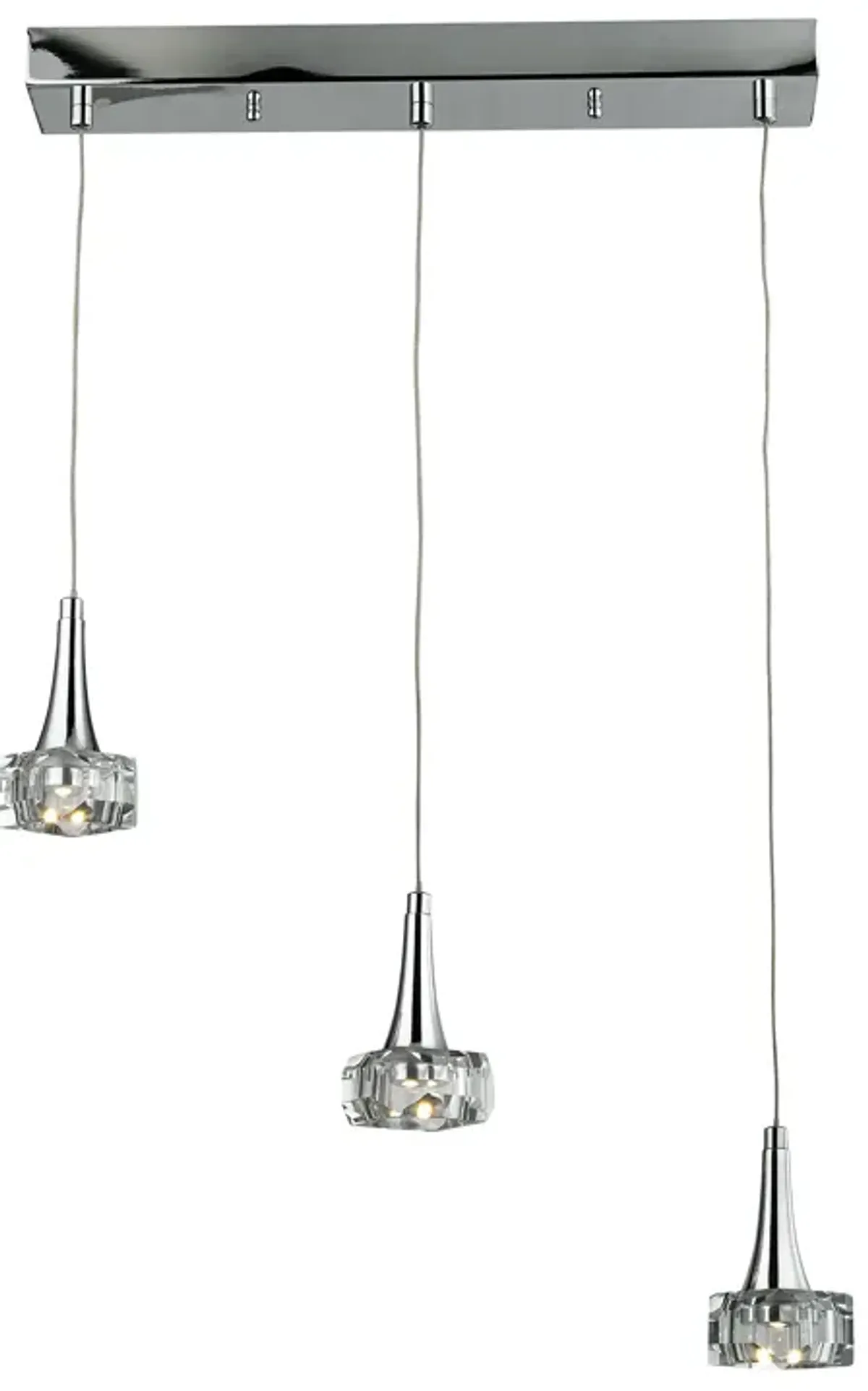 Alea 19" Wide 3-Light Pendant