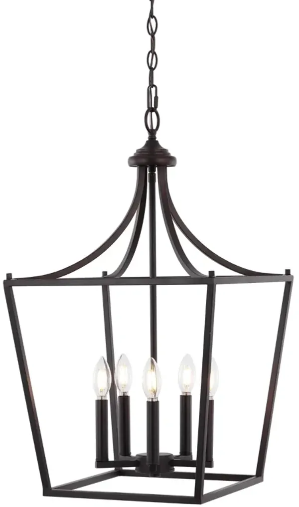 Camden Iron Classic Midcentury Pendant Lantern