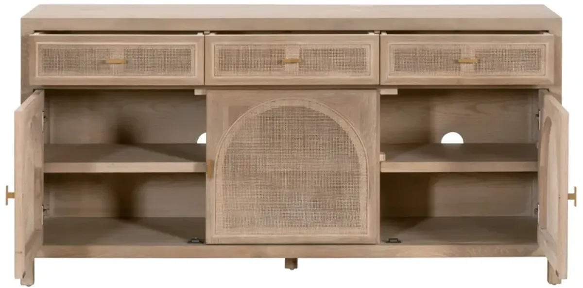 Cane Media Sideboard