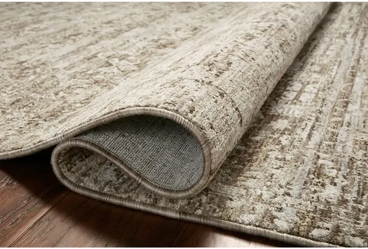 Honora Bark/Dove 2'7" x 10'0" Runner Rug by Amber Lewis x Loloi