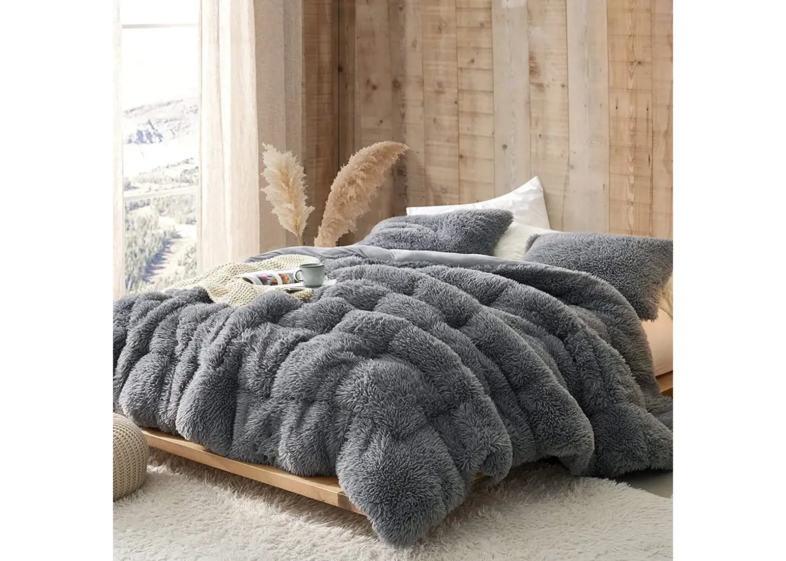 Alaskan Winters - Coma Inducer® Oversized Comforter - Chiseled Stone