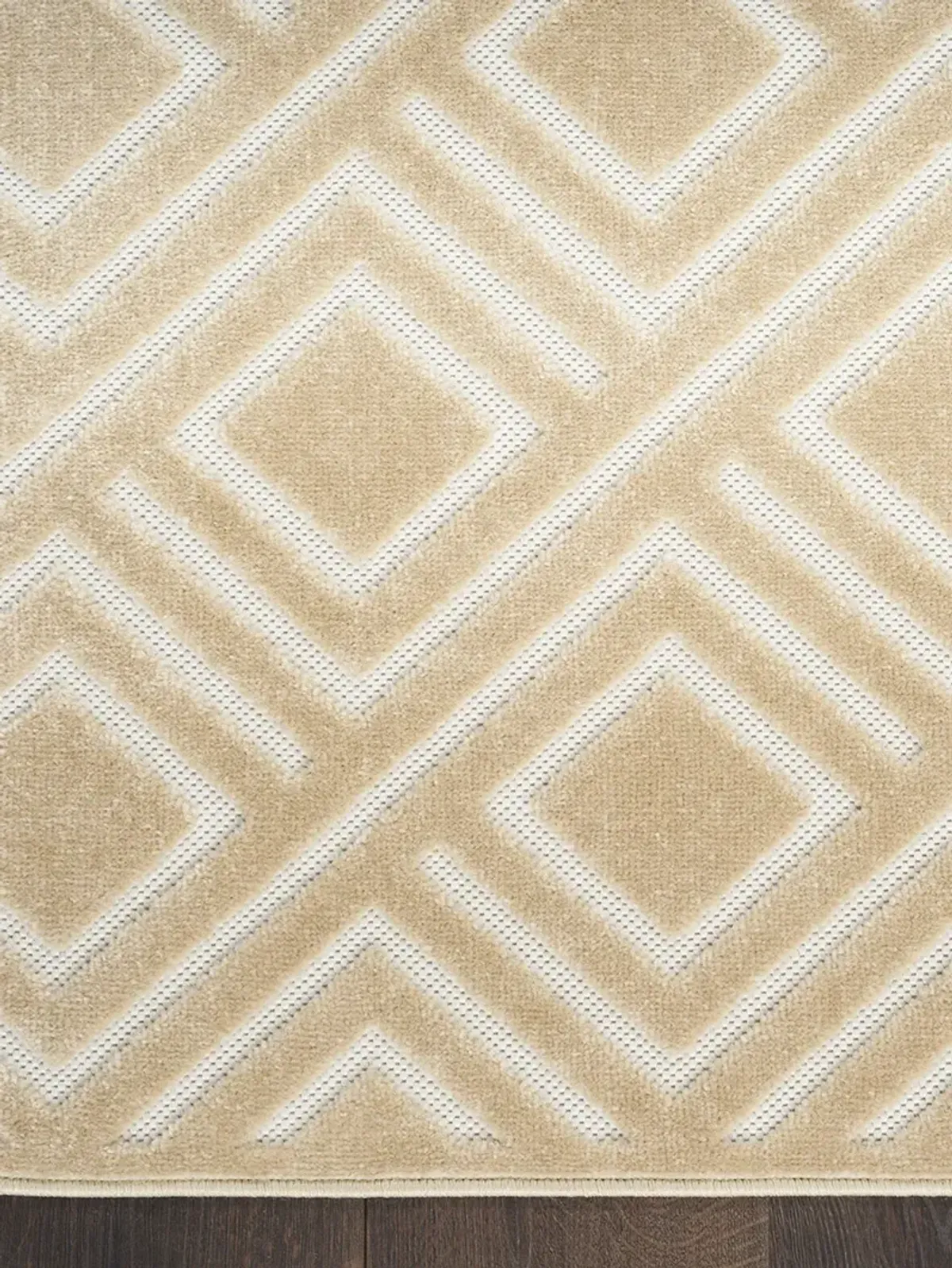 Care Free CAF03 Taupe 6'7" x 9'2" Rug