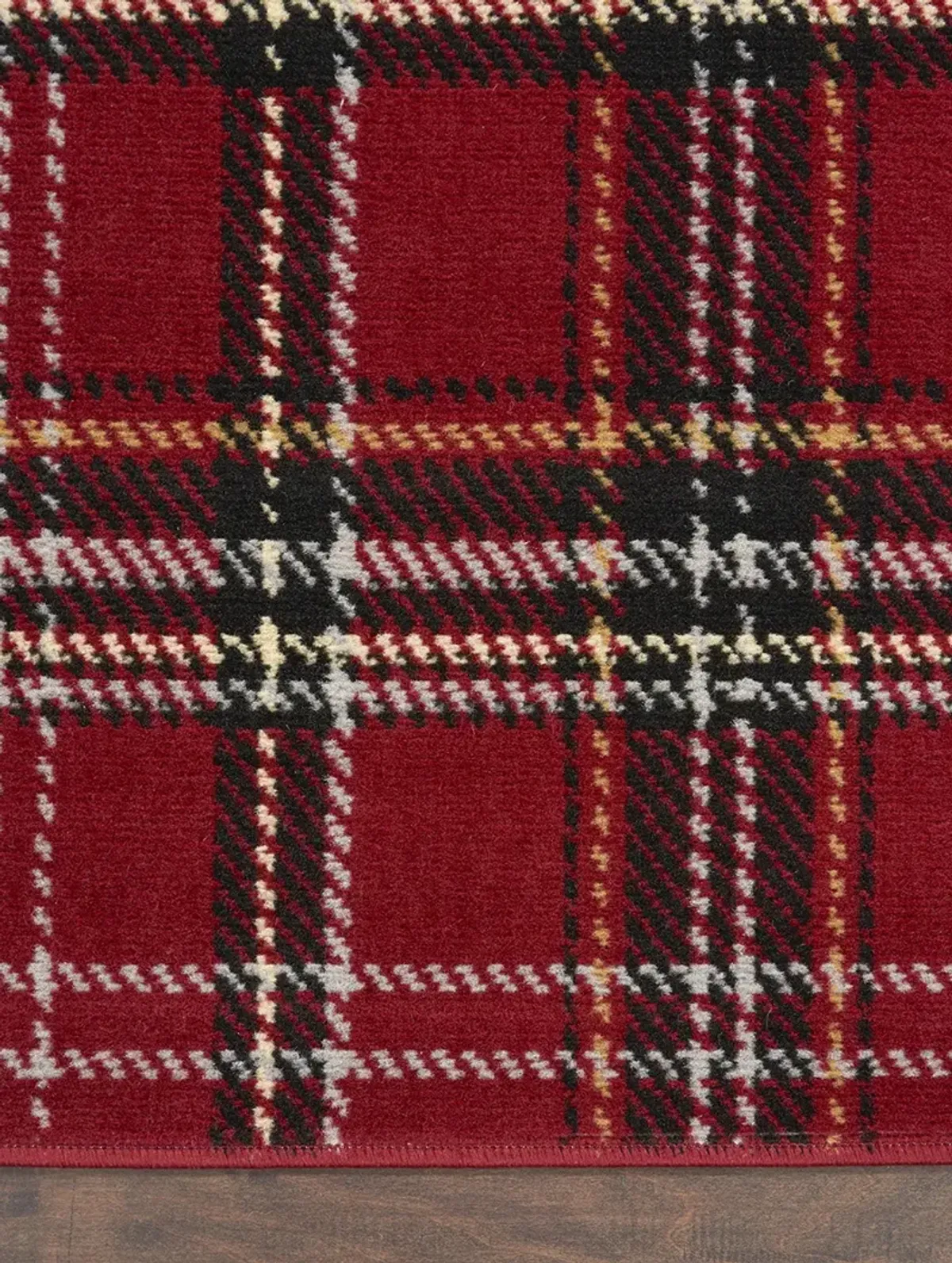 Grafix GRF03 Red 3'9" x 5'9" Rug