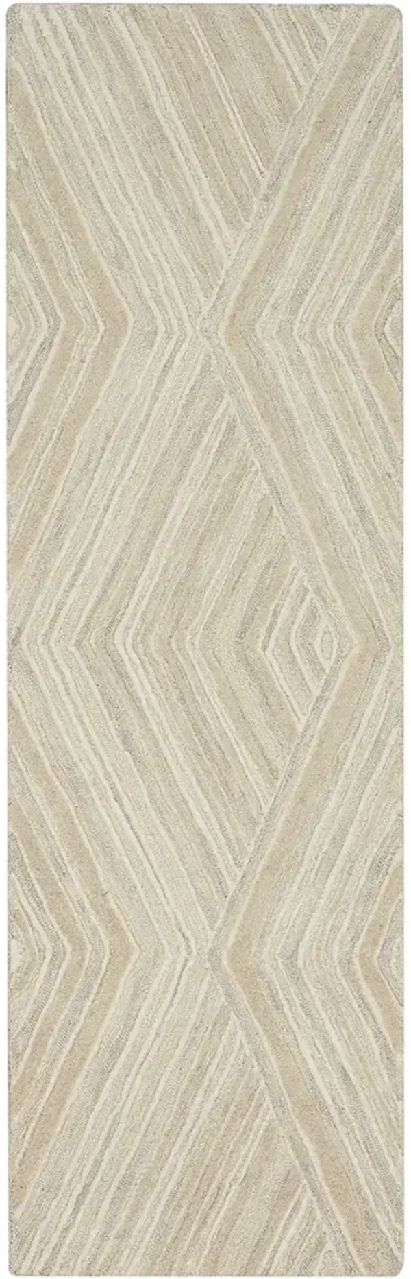 Graceful GRU03 Ivory 2'3" x 7'6" Rug