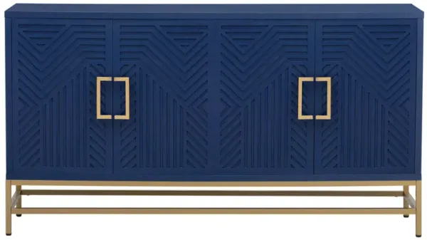 Merax Retro Style Sideboard with Adjustable Shelves