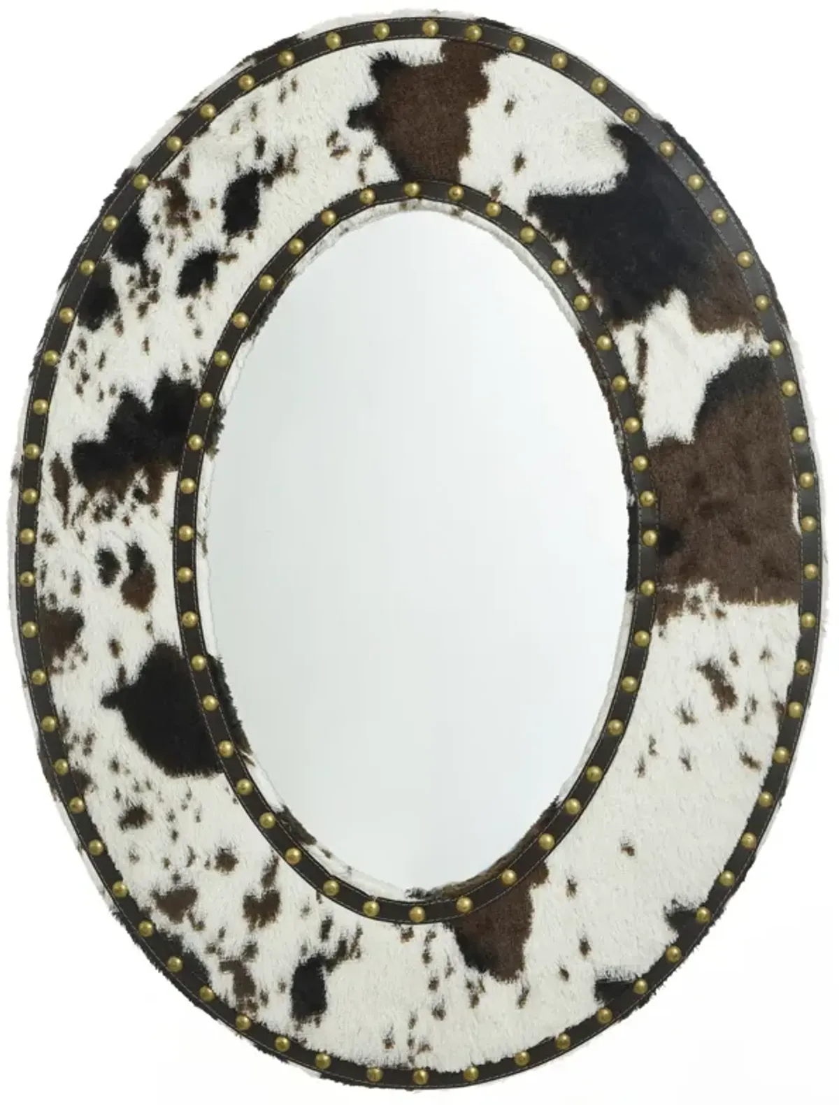 Cow Hide Mirror
