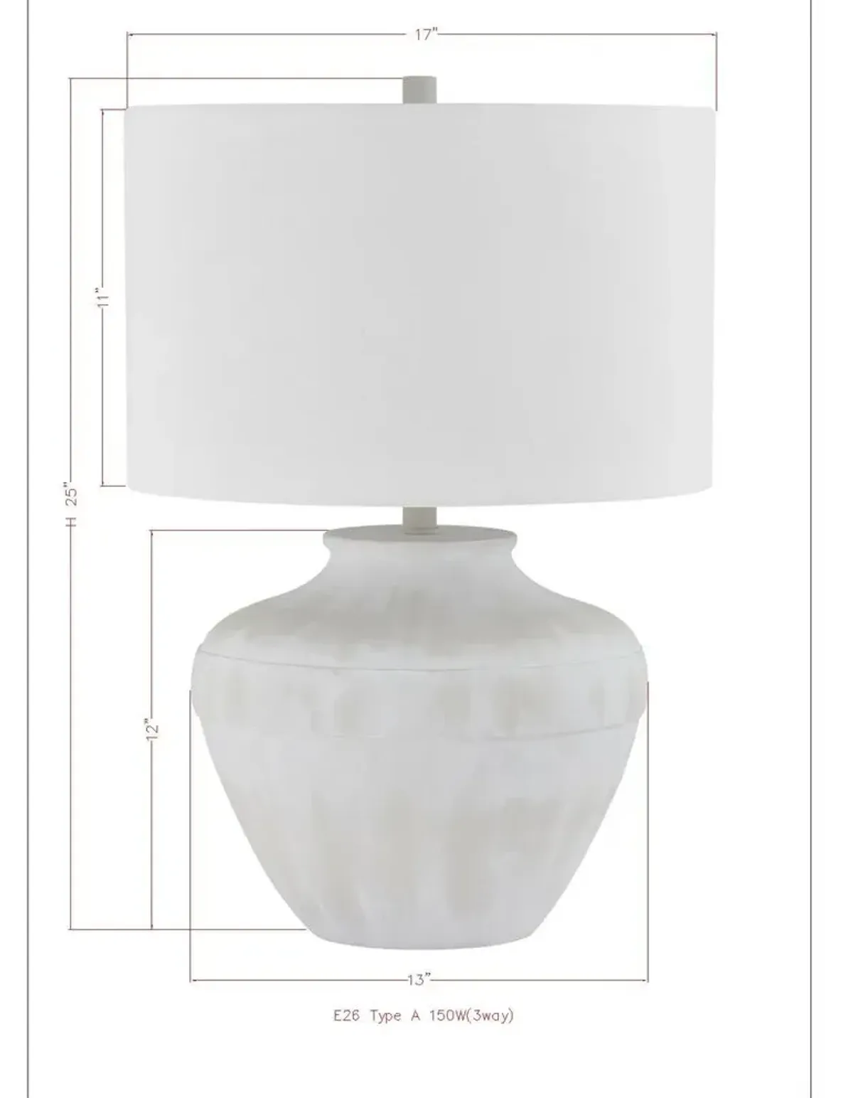Forty West Paula Table Lamp