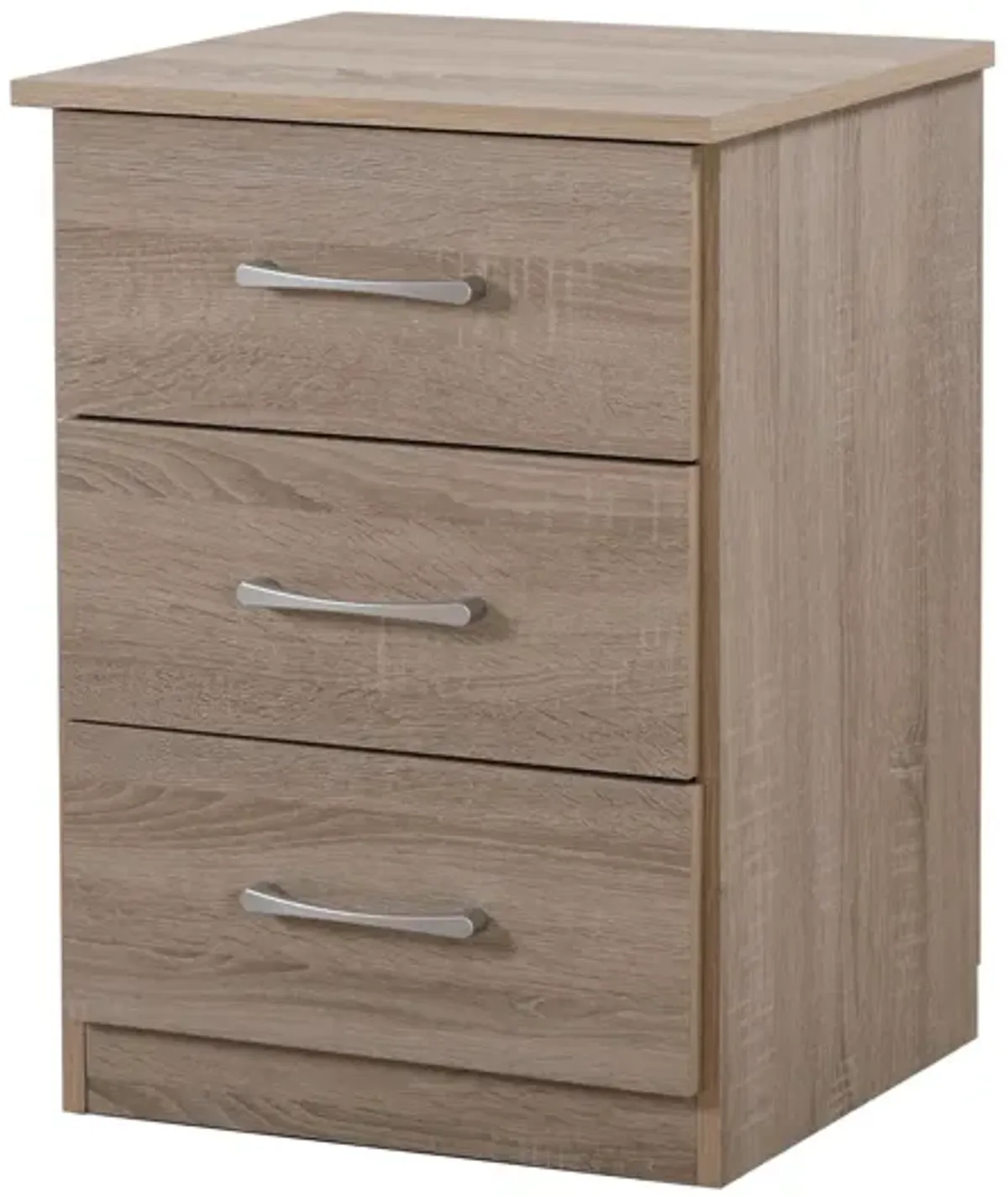 Boston 3-Drawer Nightstand (24 in. H x 16 in. W x 18 in. D)