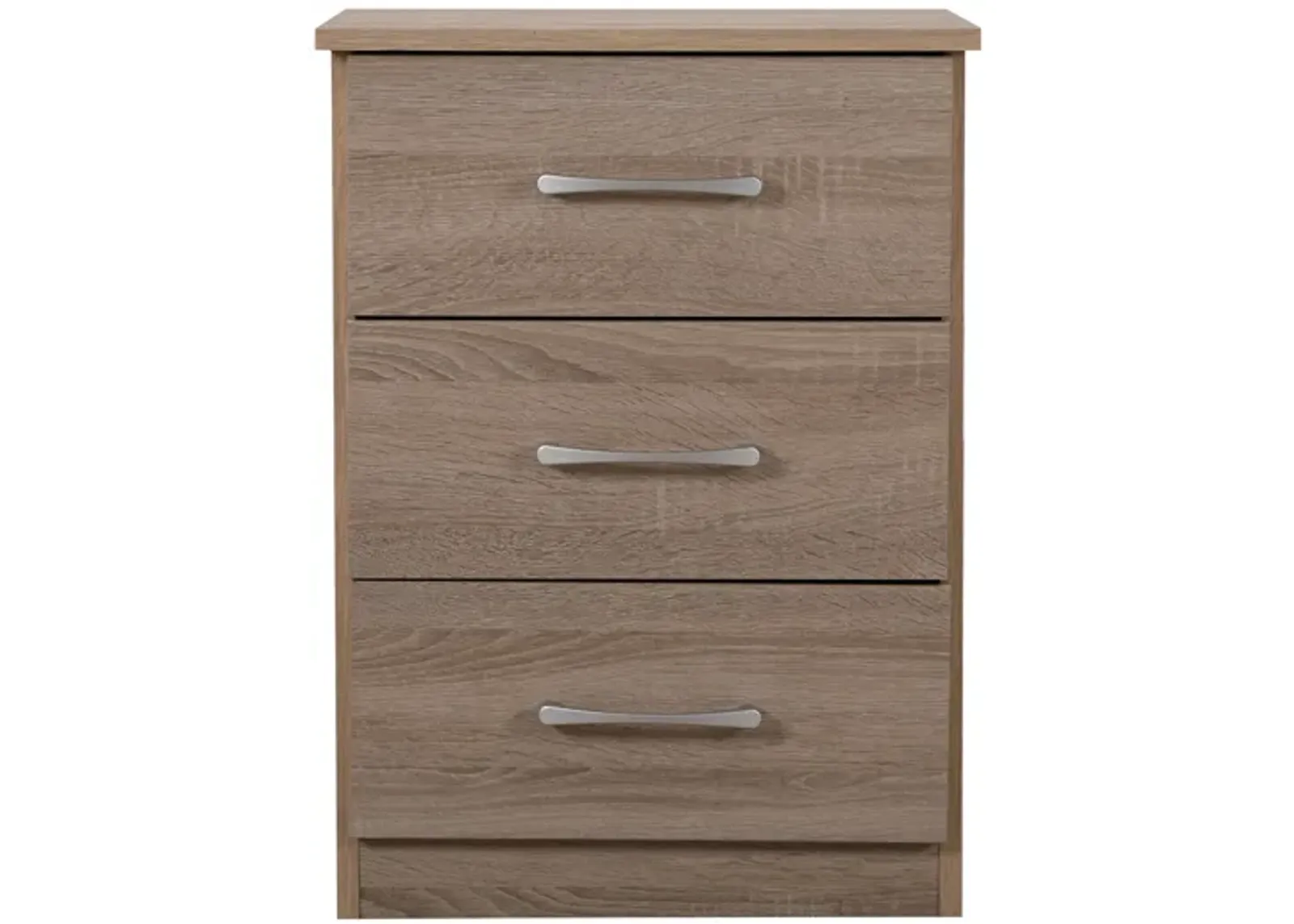 Boston 3-Drawer Nightstand (24 in. H x 16 in. W x 18 in. D)