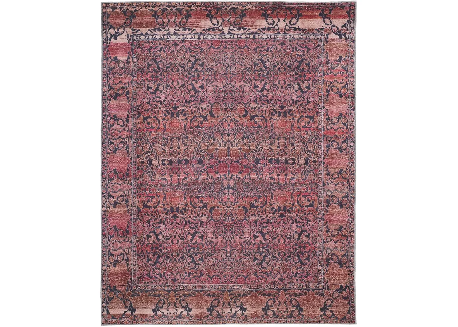 Voss 39HCF Orange/Red/Gray 10'6" x 14' Rug