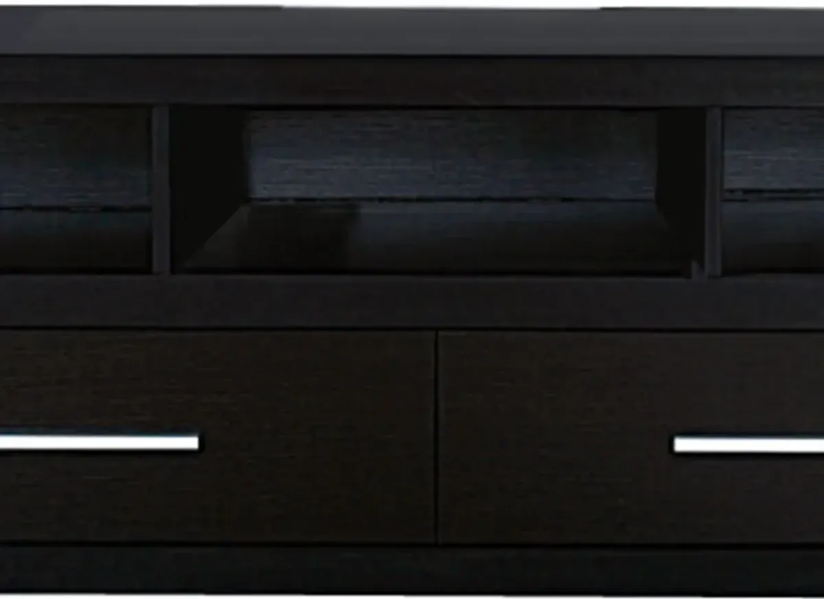 Rich and Elegant TV Stand With Storage - Benzara