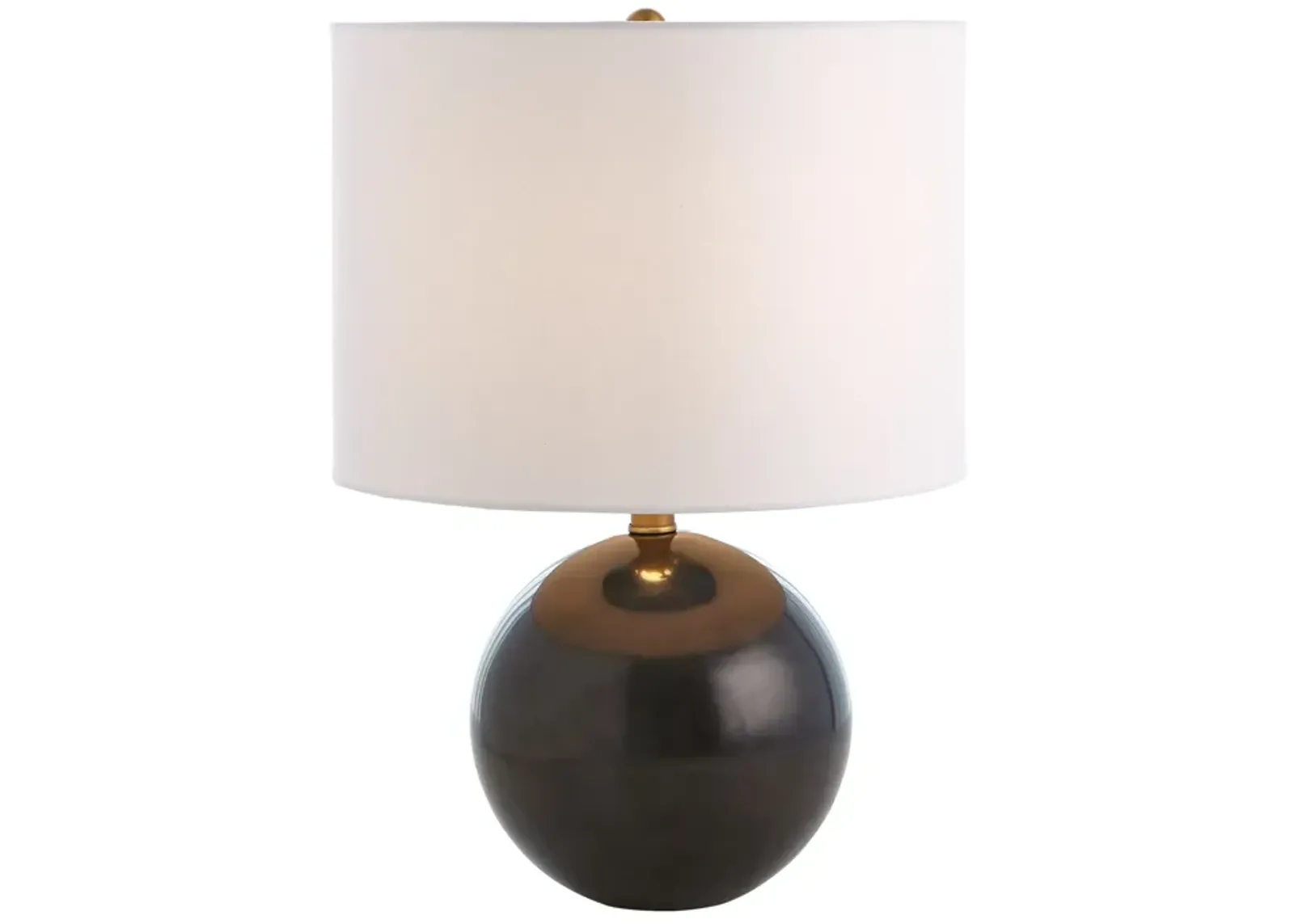 Marble Sphere Lamp-Black