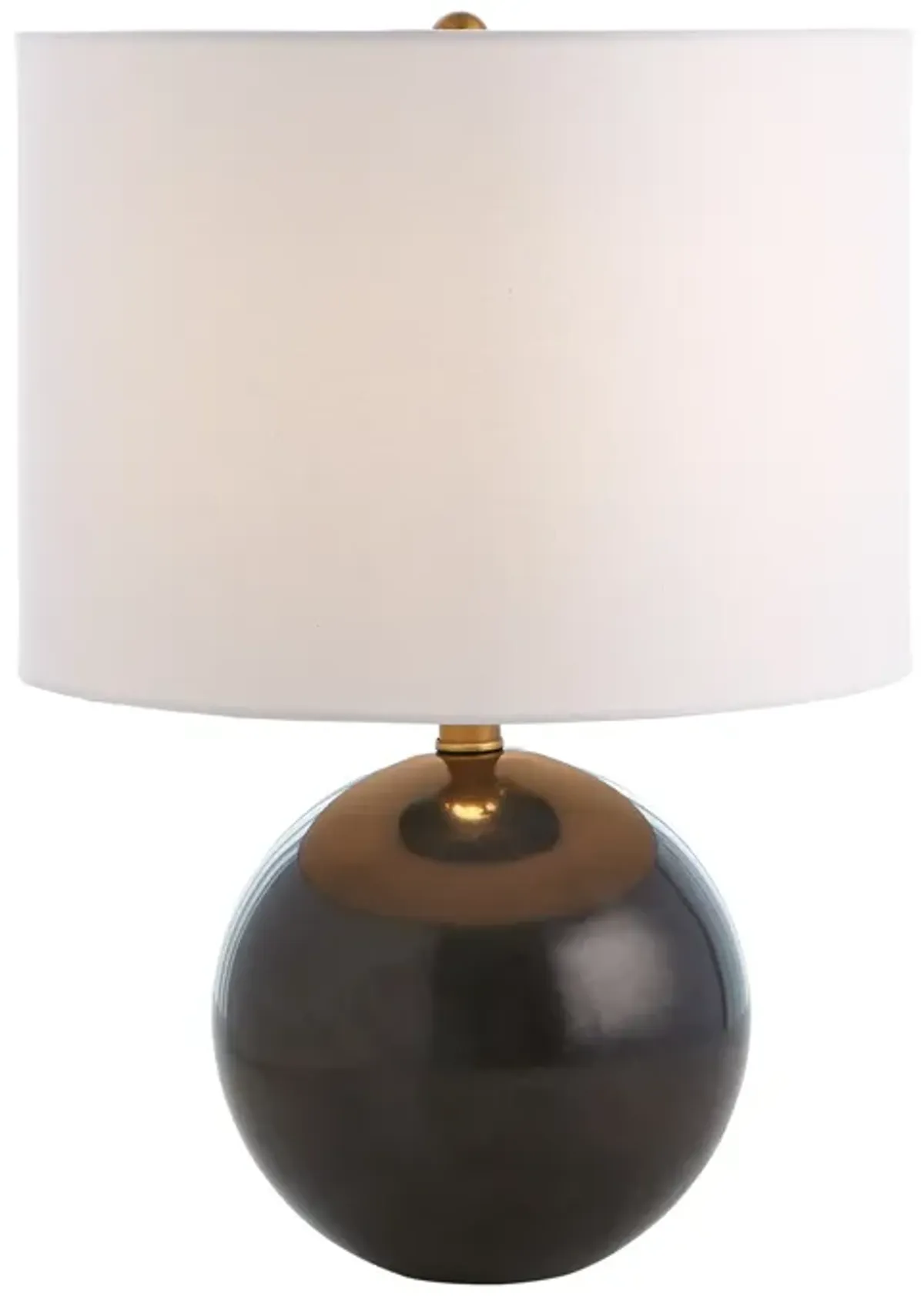 Marble Sphere Lamp-Black