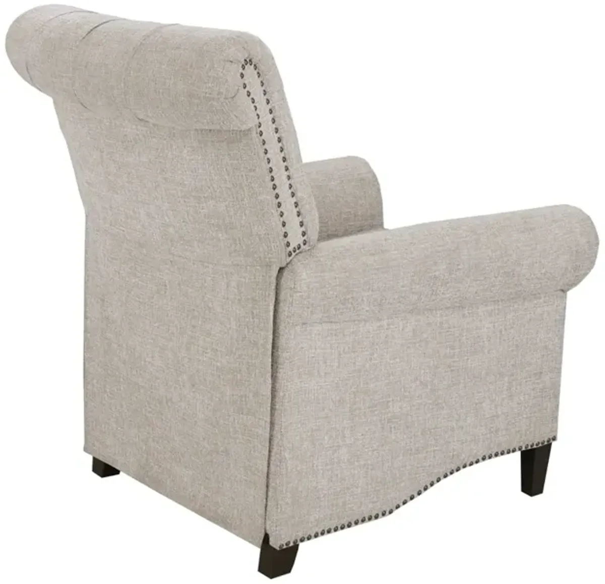 Gracie Mills Rhys Button Tufted Back Recliner