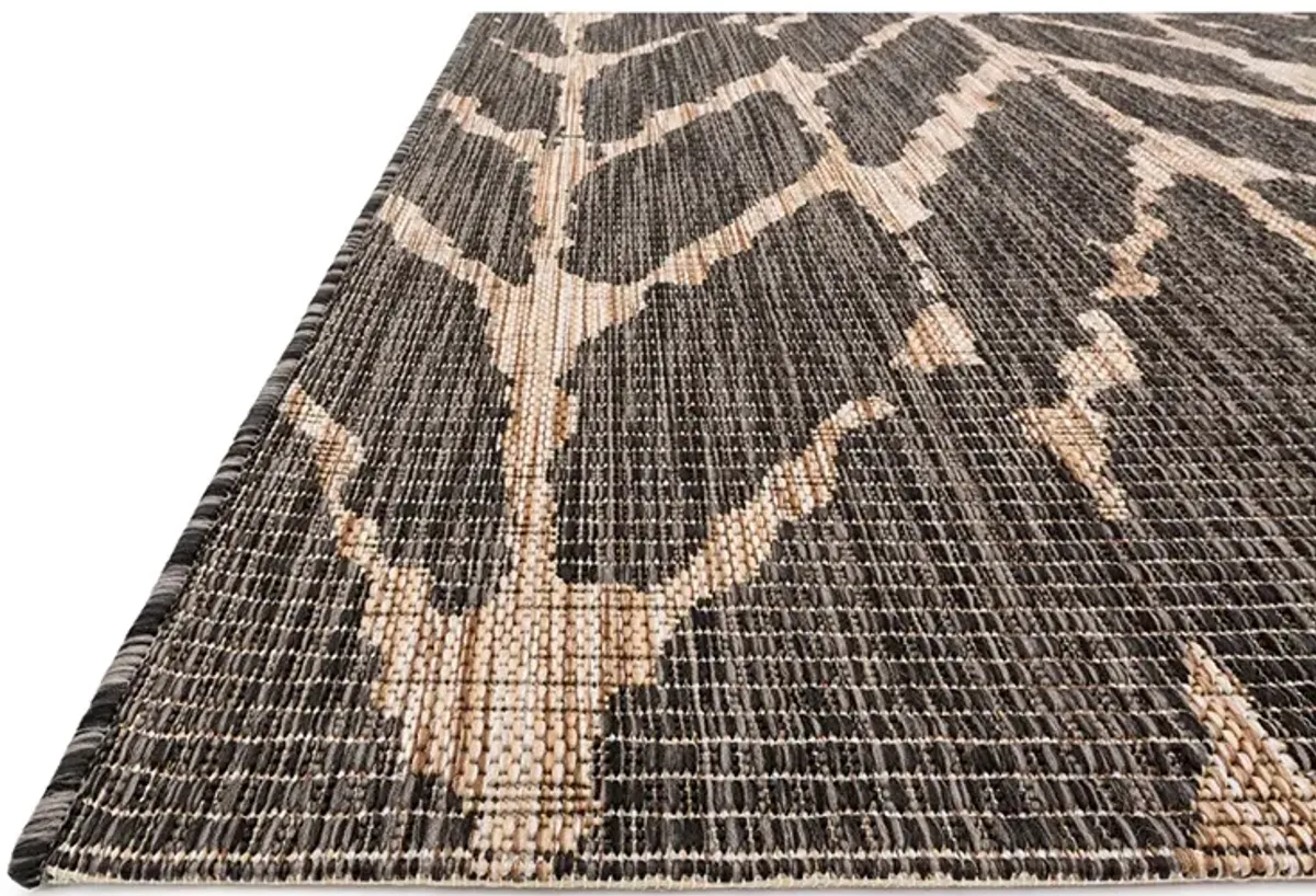 Isle IE02 Charcoal/Mocha 3'11" x 5'10" Rug