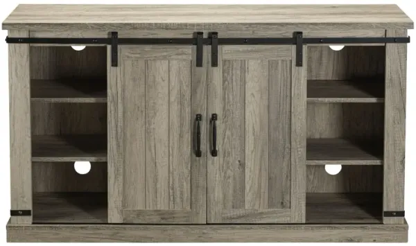 FESTIVO 54 in. TV Stand Console for TVs up to 60 in. with Electric Fireplace