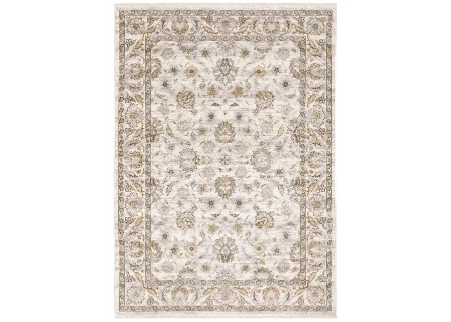 Maharaja 5'3" x 7'6" Ivory Rug