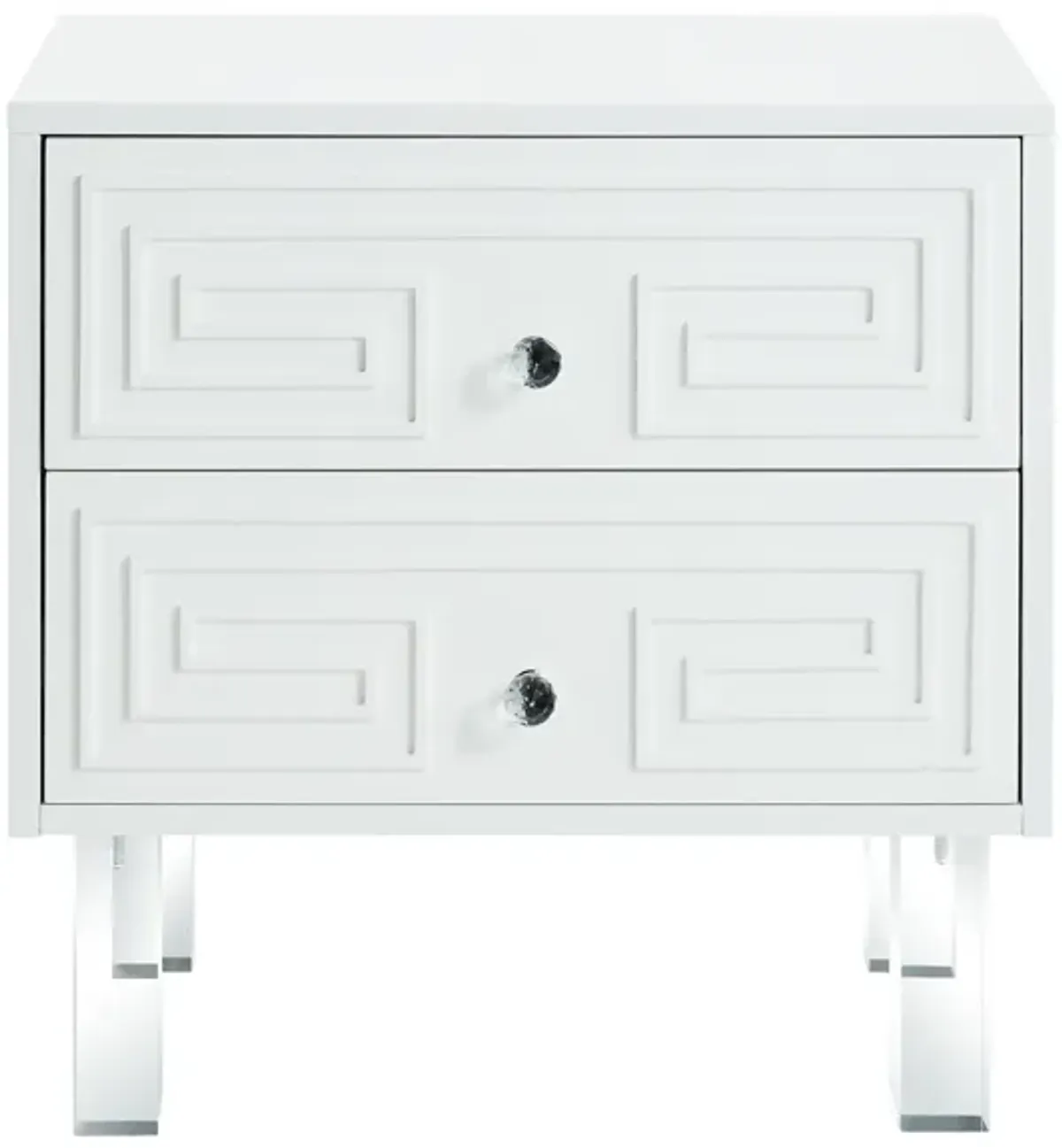 Inspired Home Clarice  Side Table/Accent Table/Nightstand