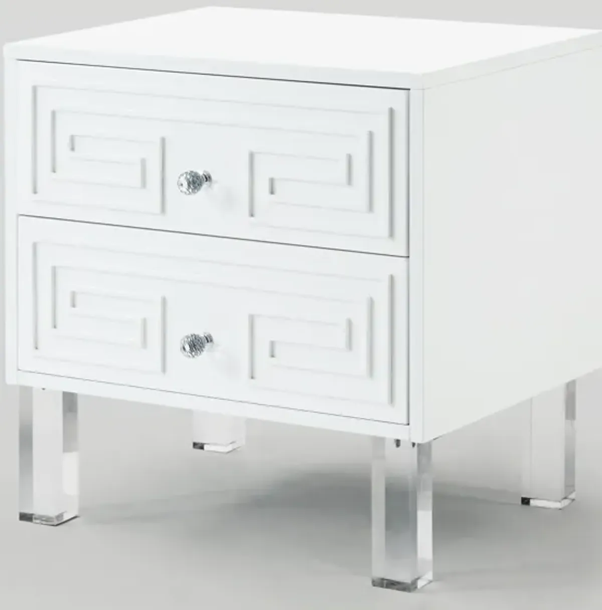 Inspired Home Clarice  Side Table/Accent Table/Nightstand