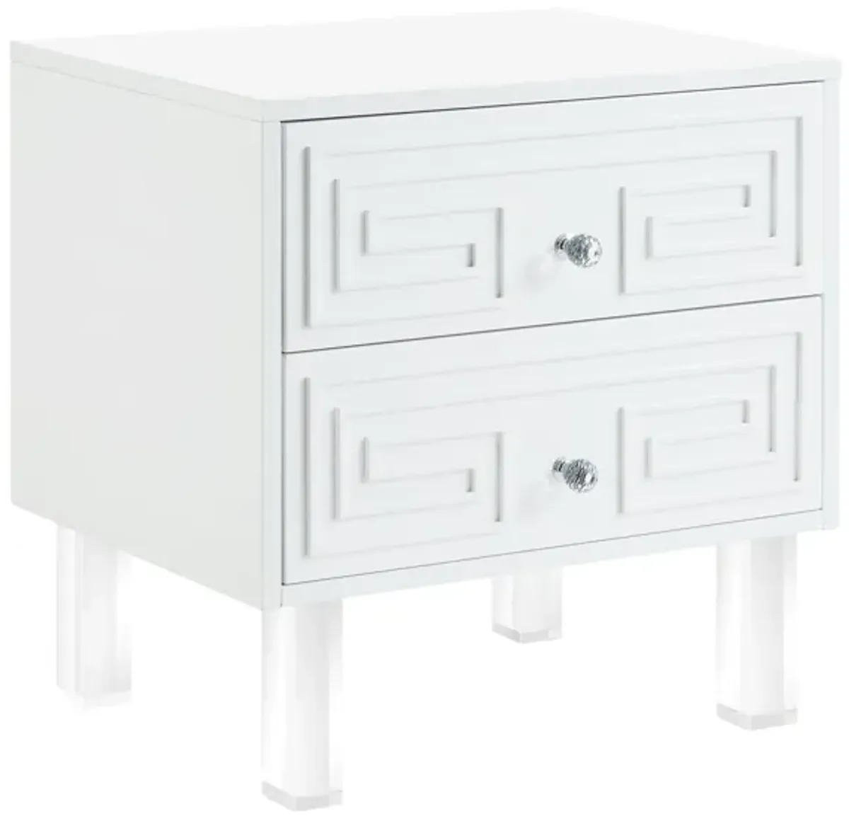 Inspired Home Clarice  Side Table/Accent Table/Nightstand