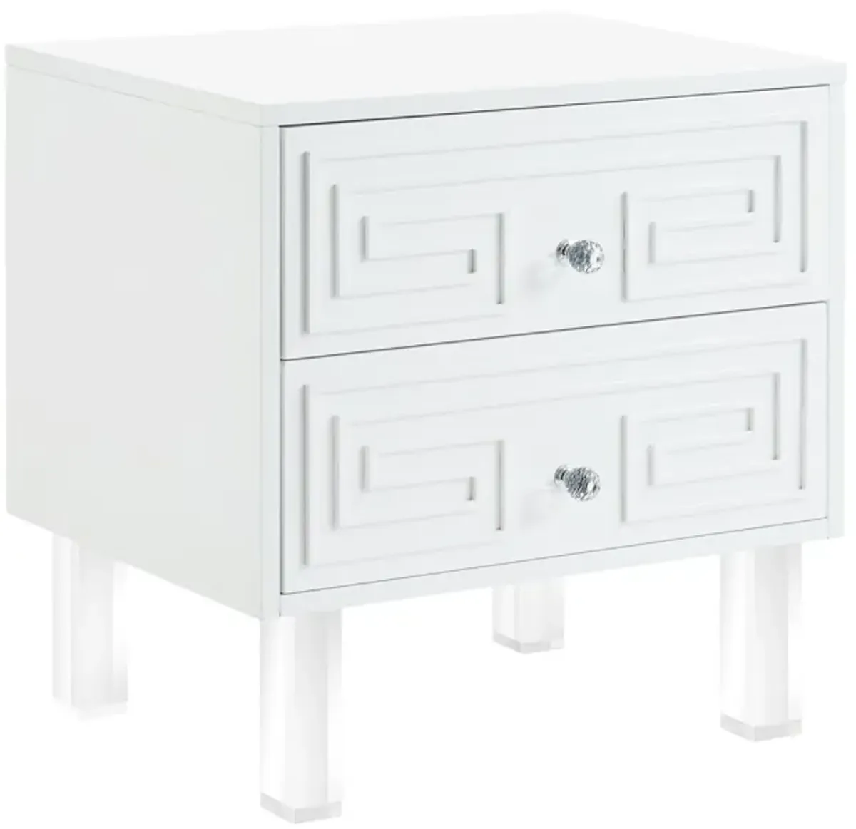 Inspired Home Clarice  Side Table/Accent Table/Nightstand