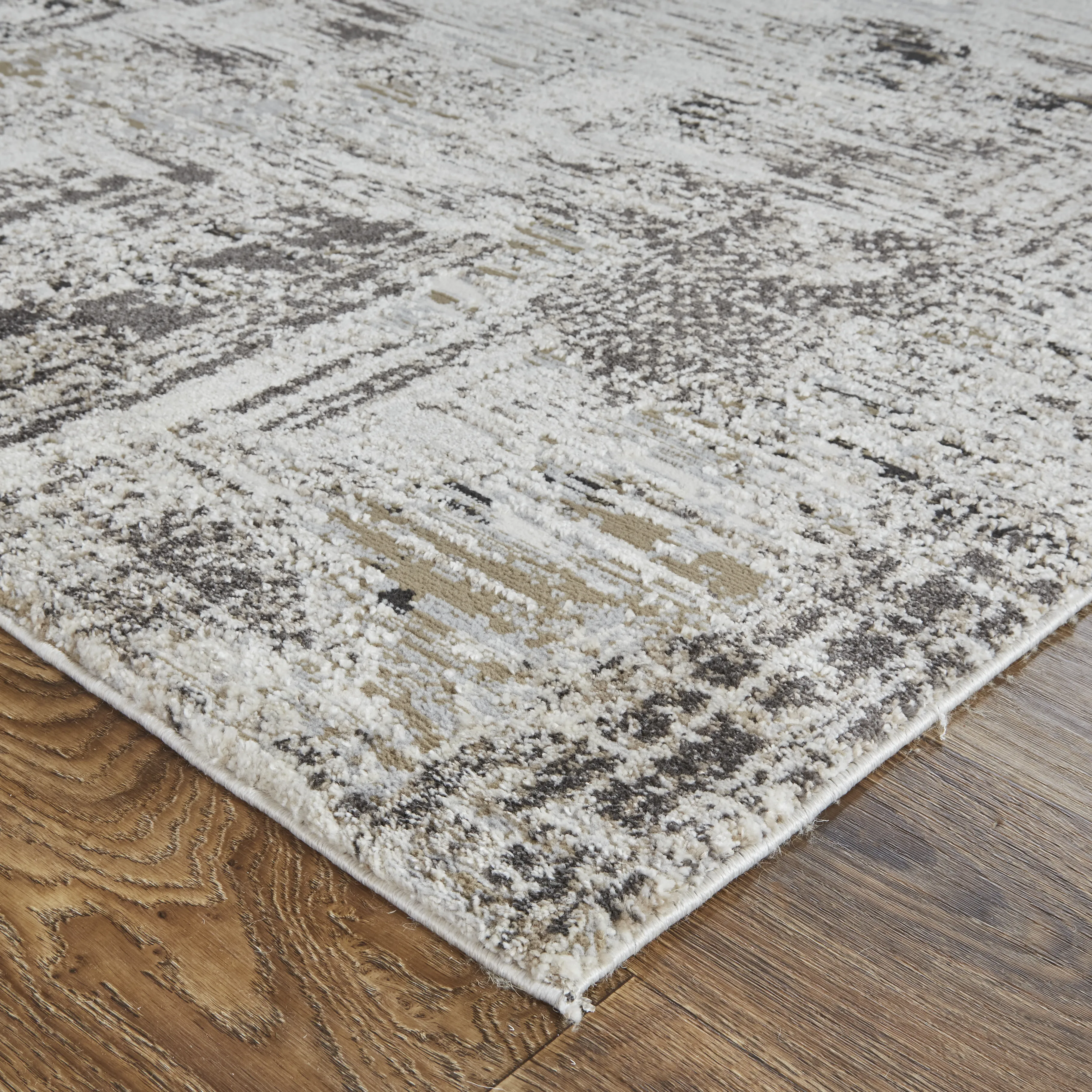 Vancouver 39FHF Ivory/Gray/Brown 2'10" x 7'10" Rug