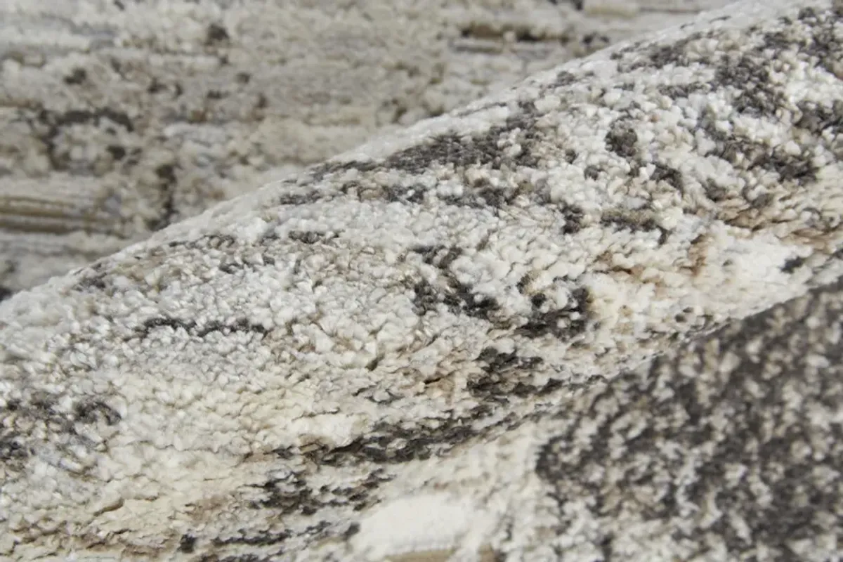 Vancouver 39FHF Ivory/Gray/Brown 2'10" x 7'10" Rug