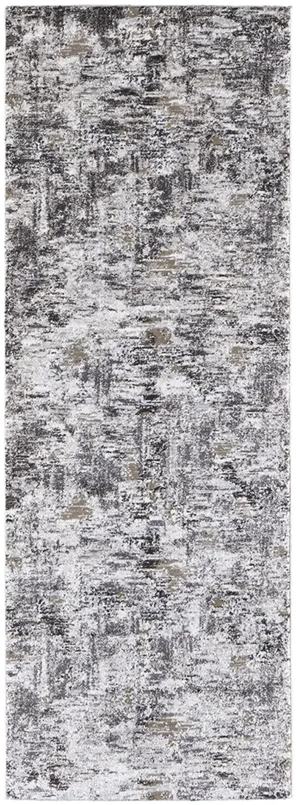 Vancouver 39FHF Ivory/Gray/Brown 2'10" x 7'10" Rug