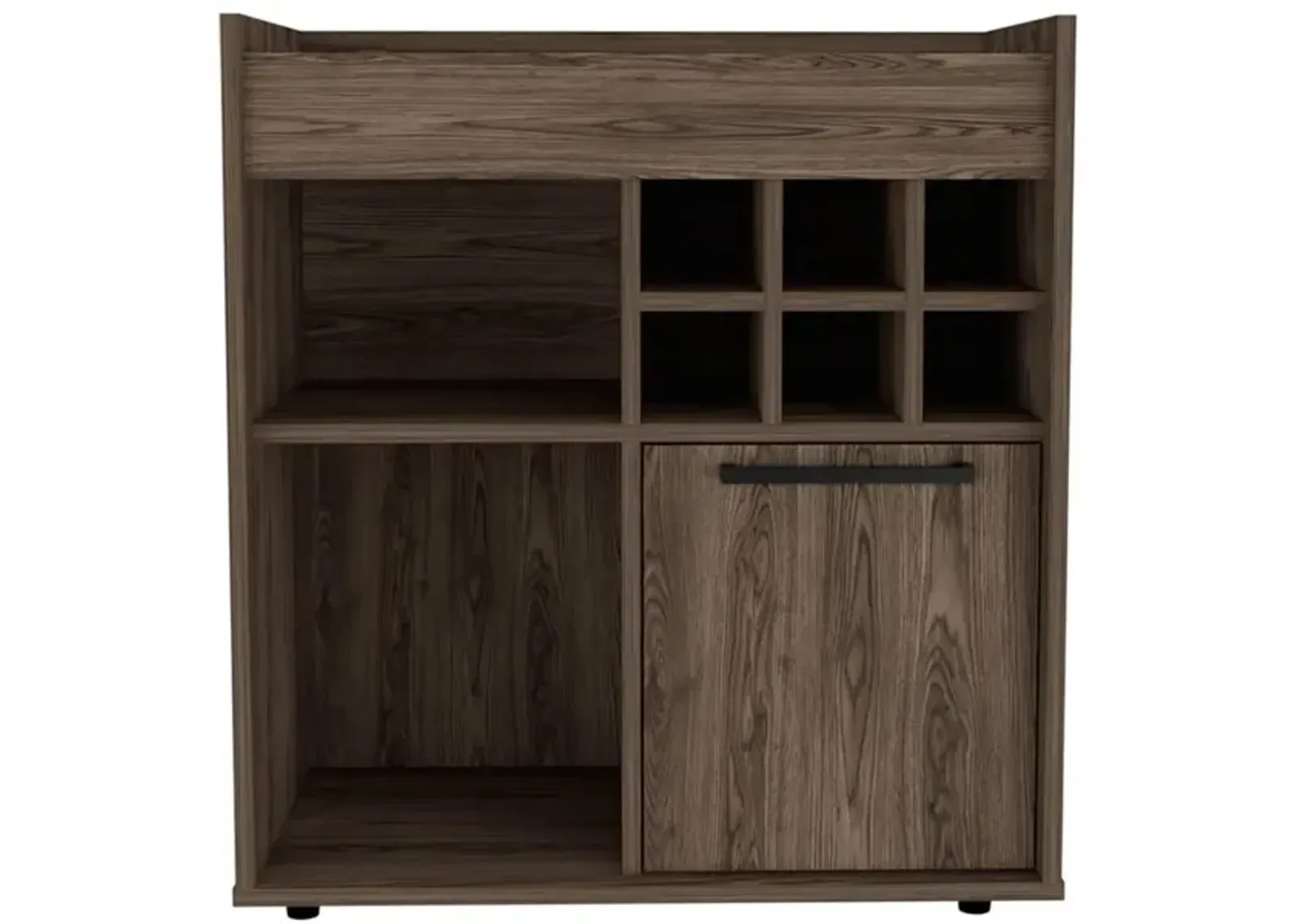 Bar Cabinet Dext, Living Room, Dark Walnut